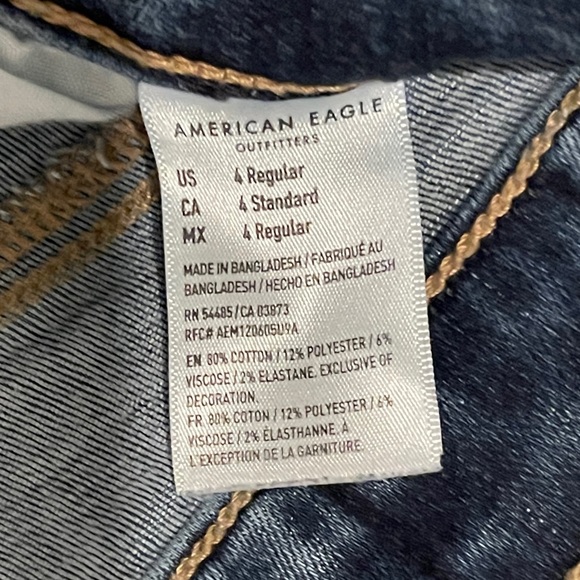 American Eagle Super High Rise Jegging 4 Regular - Picture 7 of 9